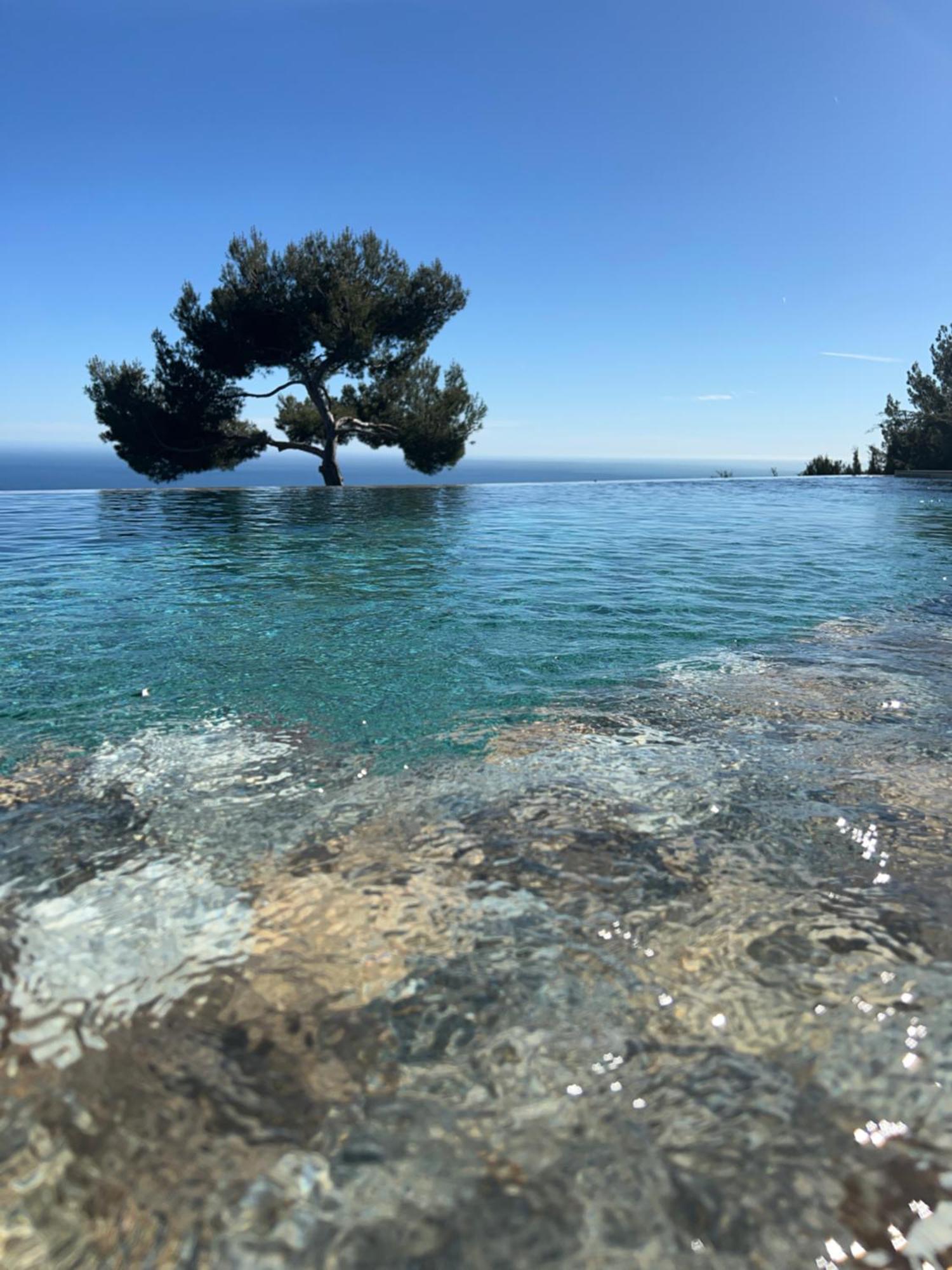 Eze - Appartement Dans Bas De Villa Avec Piscine Pres De Monaco Экстерьер фото